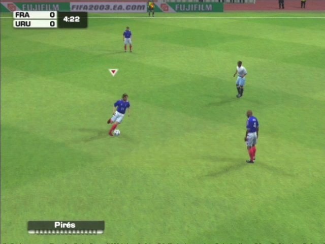 Capture d'écran FIFA Football 2003