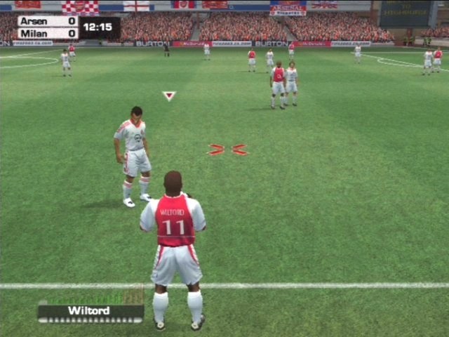 Capture d'écran FIFA Football 2003