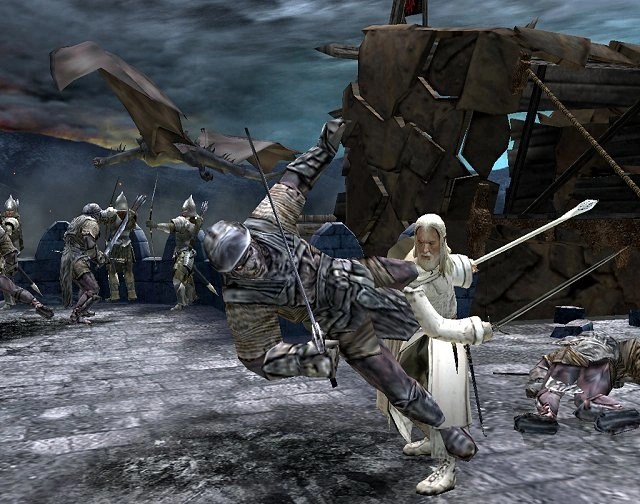 Capture d'écran Le Seigneur des Anneaux Le Retour du Roi