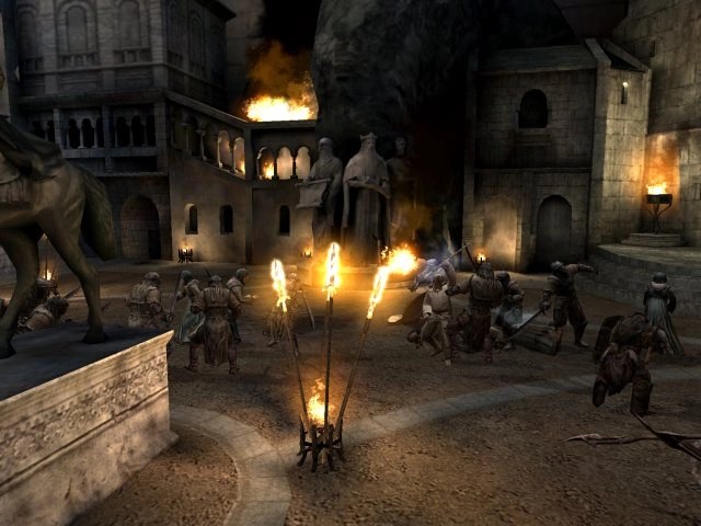 Capture d'écran Le Seigneur des Anneaux Le Retour du Roi