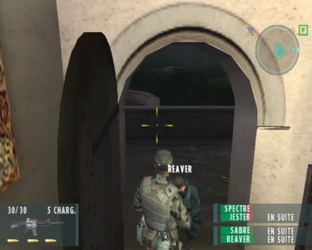 Capture d'écran SOCOM II U.S. Navy SEALs