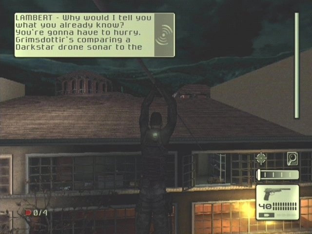 Capture d'écran Splinter Cell