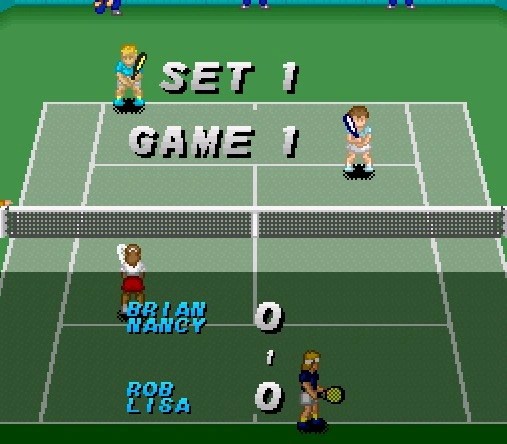 Capture d'écran Super Tennis