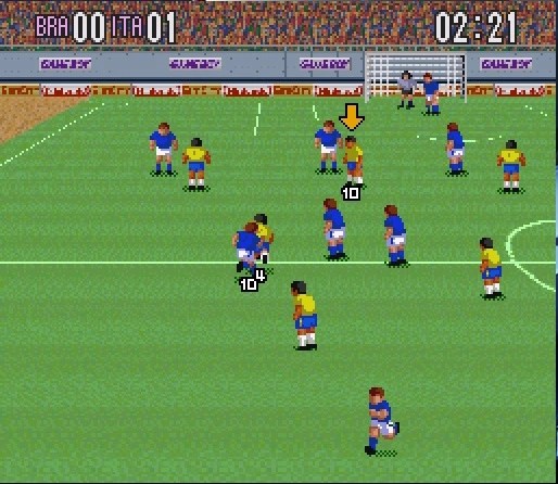 Capture d'écran Super Soccer
