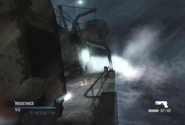 Capture d'écran Cold Fear