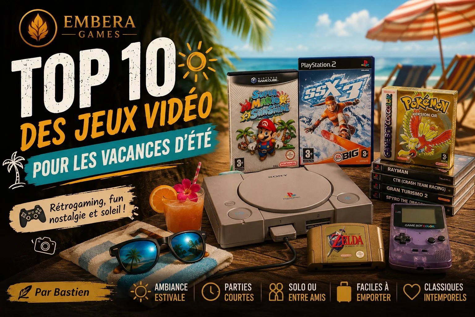 Top 10 des jeux vidéo rétro pour les vacances d'été