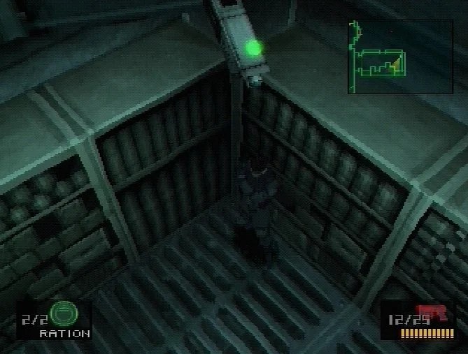 Capture d'écran Metal Gear Solid
