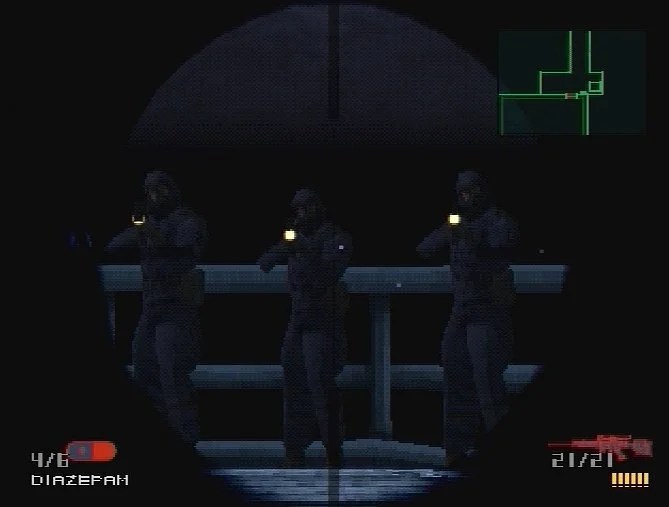 Capture d'écran Metal Gear Solid