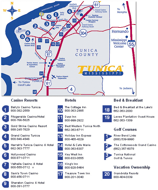 Show Me Tunica Mississippi On The Map At Sandra Gabrielson Blog Tunica Map 1 