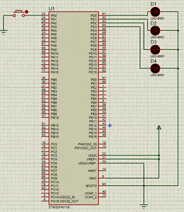 STM32 GPIO Tutorial (LED and Switch Interfacing) ⋆ EmbeTronicX