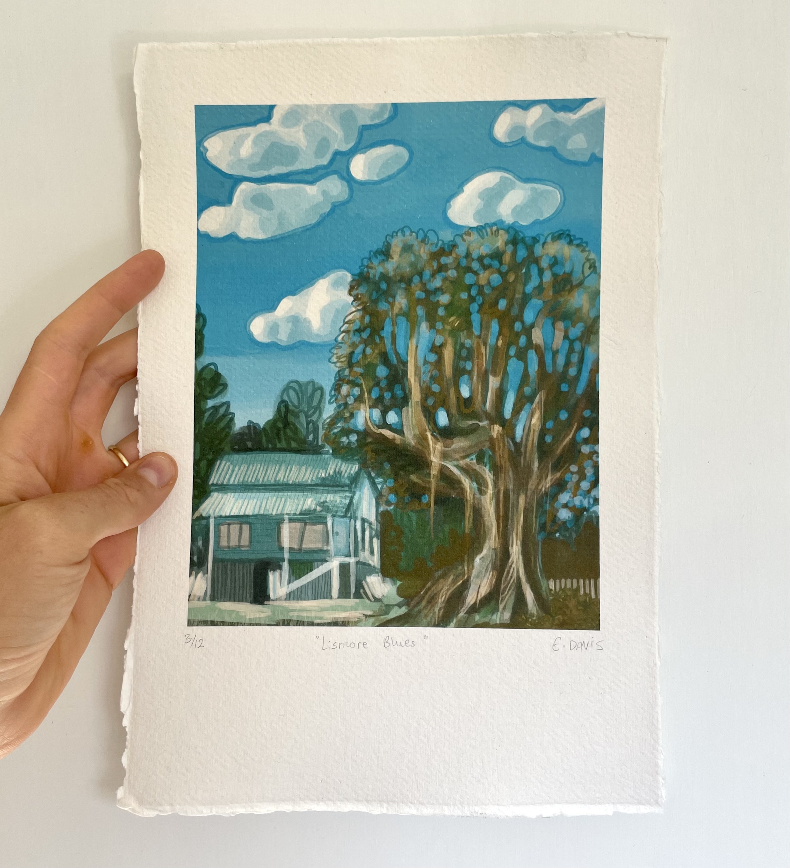 Limited Ed. Print: Lismore Blues I
