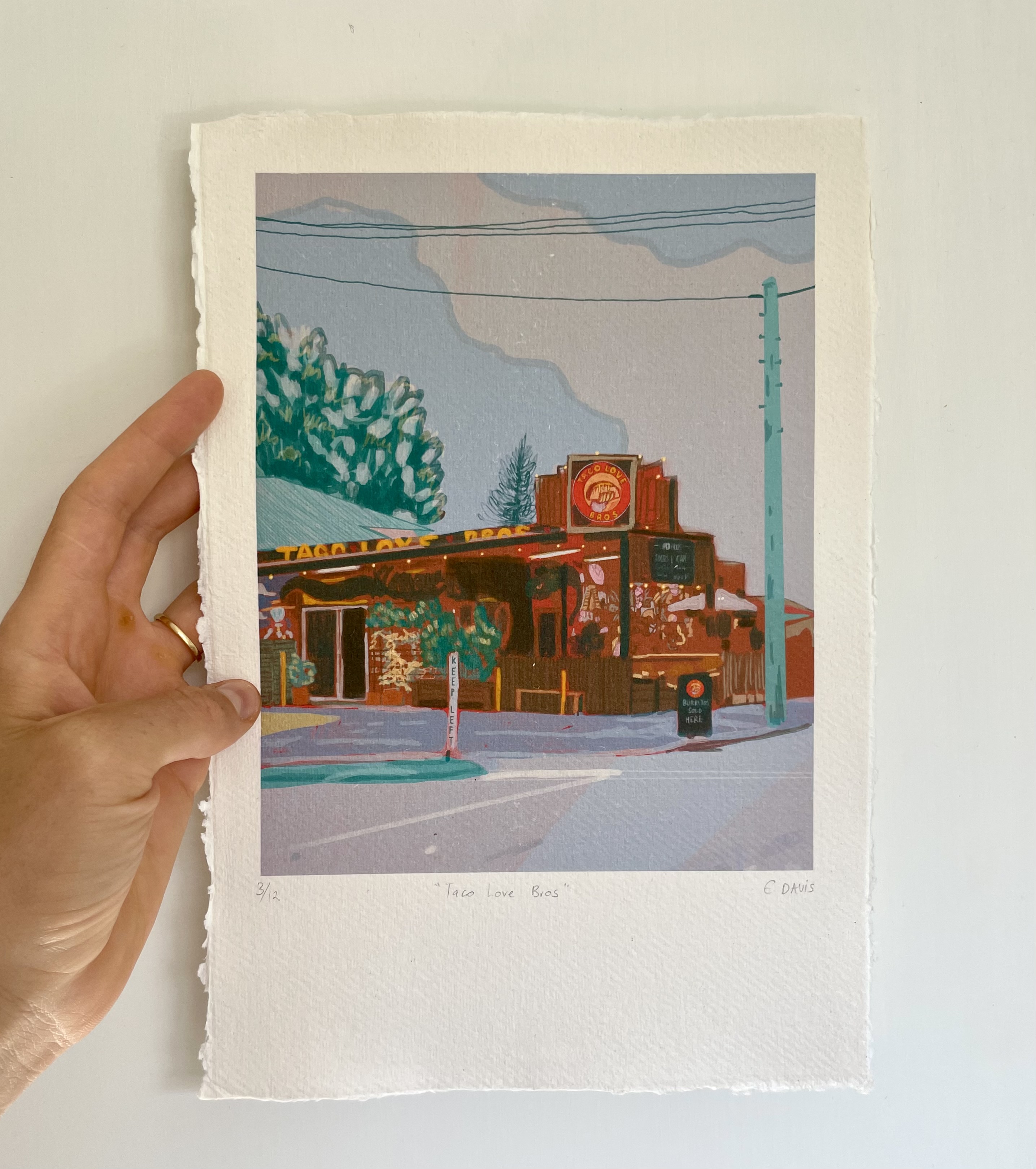 Limited Ed. Print: Taco Love Bros