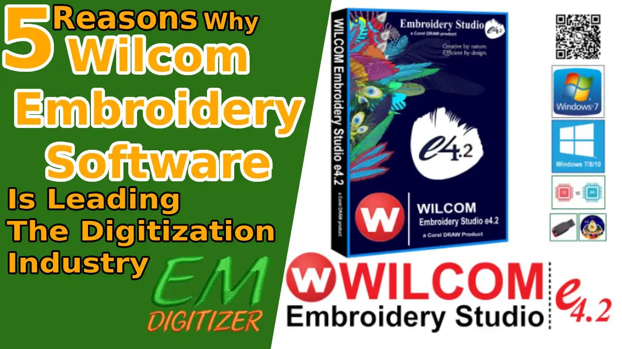 5 Reasons - Why Wilcom Embroidery Software Is Leading The Digitization ...