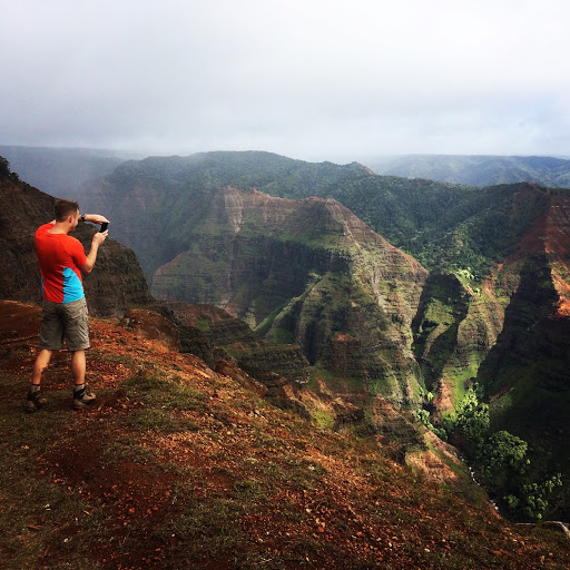 Bryan snapping photos