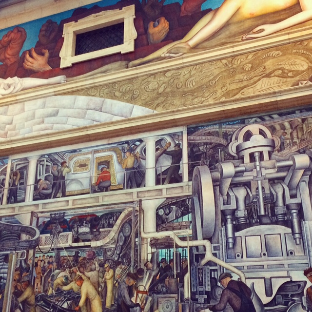 Diego Rivera's murals are so well done
