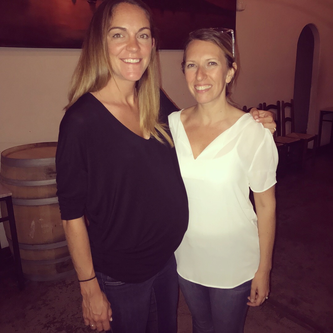 Marika and I and a week late belly
