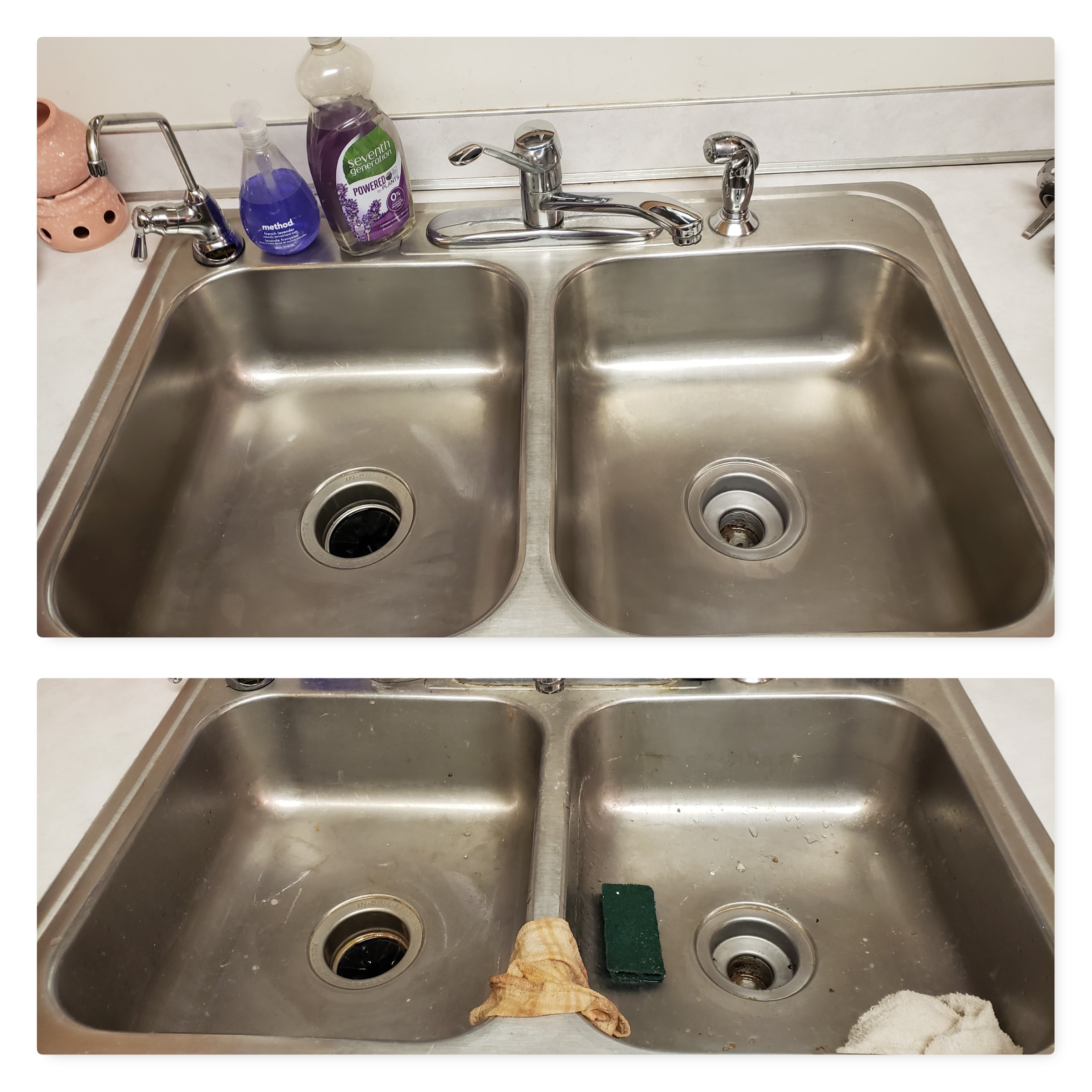 Clean Kitchen Sink