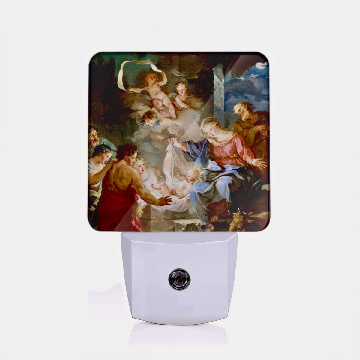The Nativity (Jean Baptiste Marie-Pierre) Automatic Dawn to Dusk LED Night Light