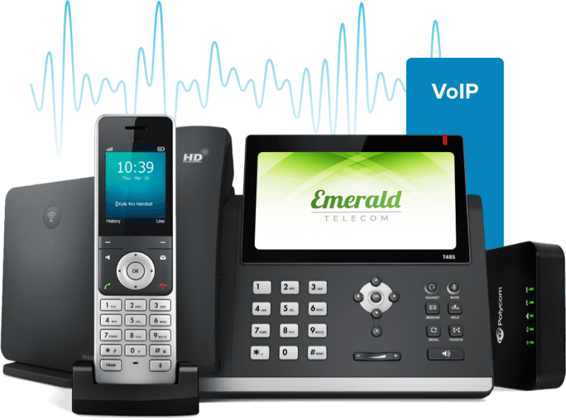 Home Emerald Telecom - Classic Colorful Design - Ultra HD
