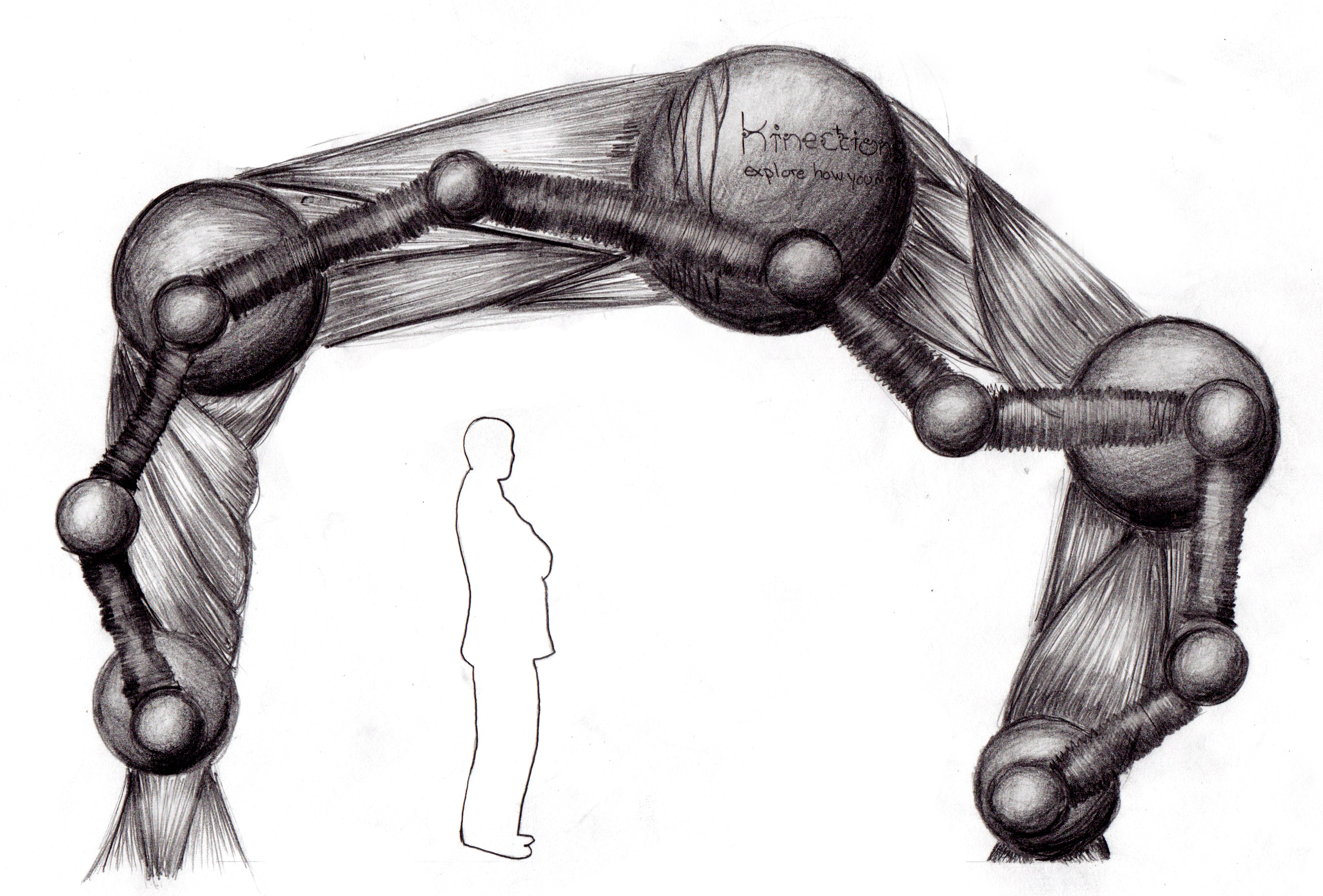 "Kinections" threshold experience, University of the Arts, 2014