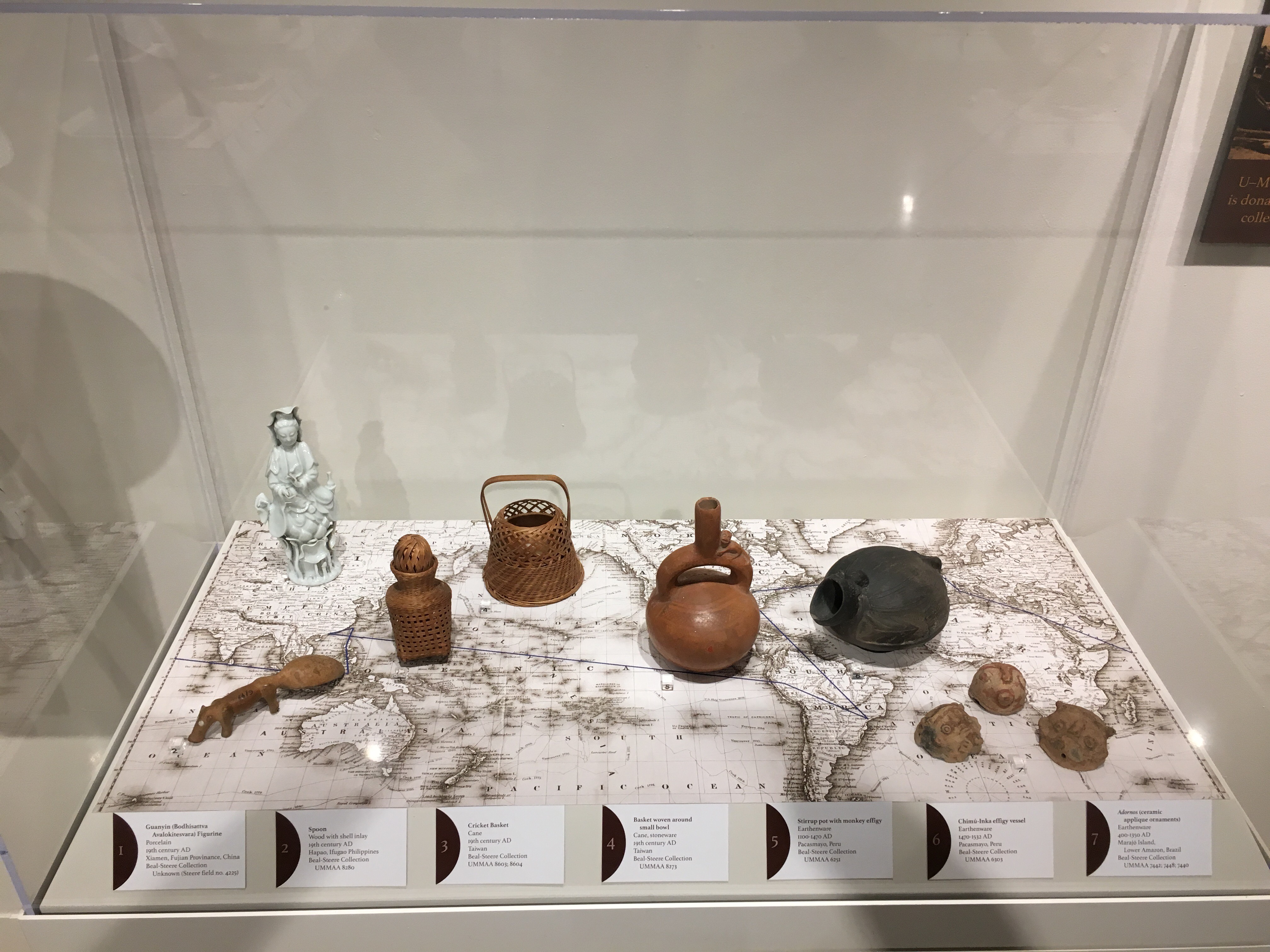 "Excavating Archaeology" gallery, Kelsey Museum, 2017