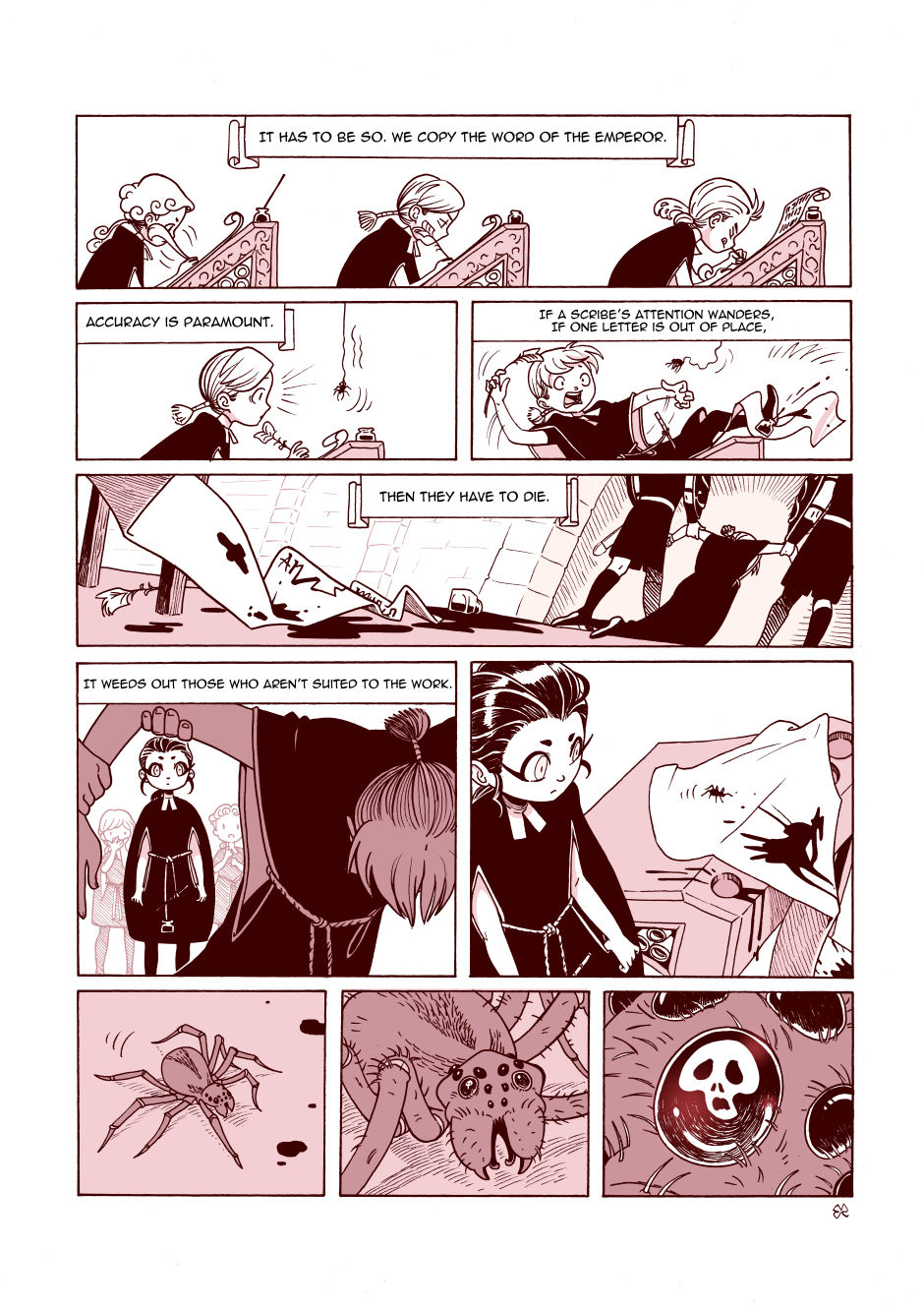 Gramarye comic page