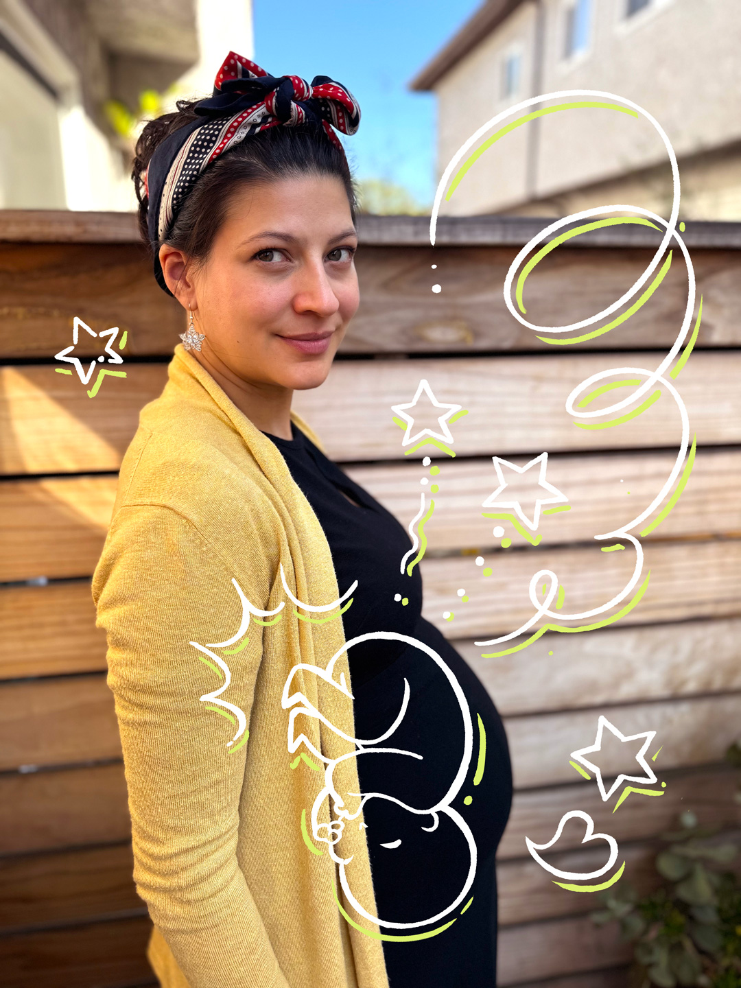 Emily is having a baby