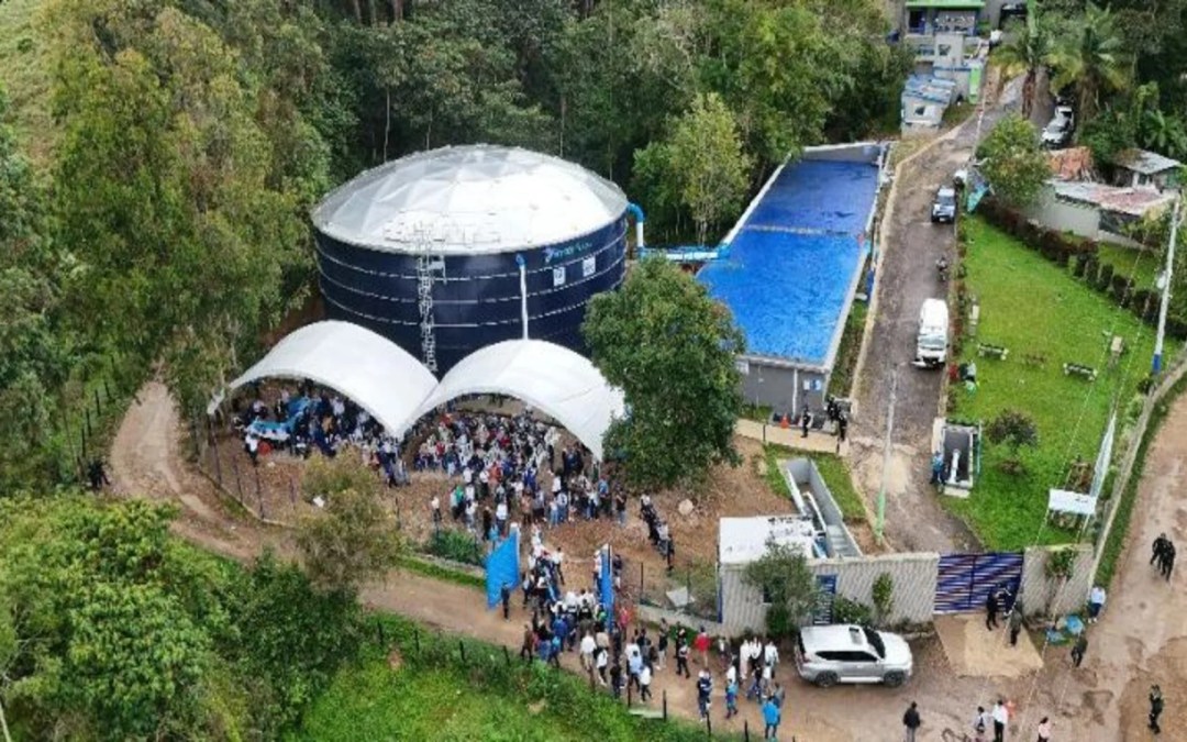 Fusagasugá Garantiza su Futuro Hídrico: Entra en Operación Moderno Tanque de Almacenamiento