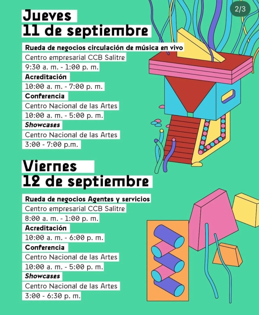 Bogotá se convierte en la capital de los negocios musicales con el BOmm 2025