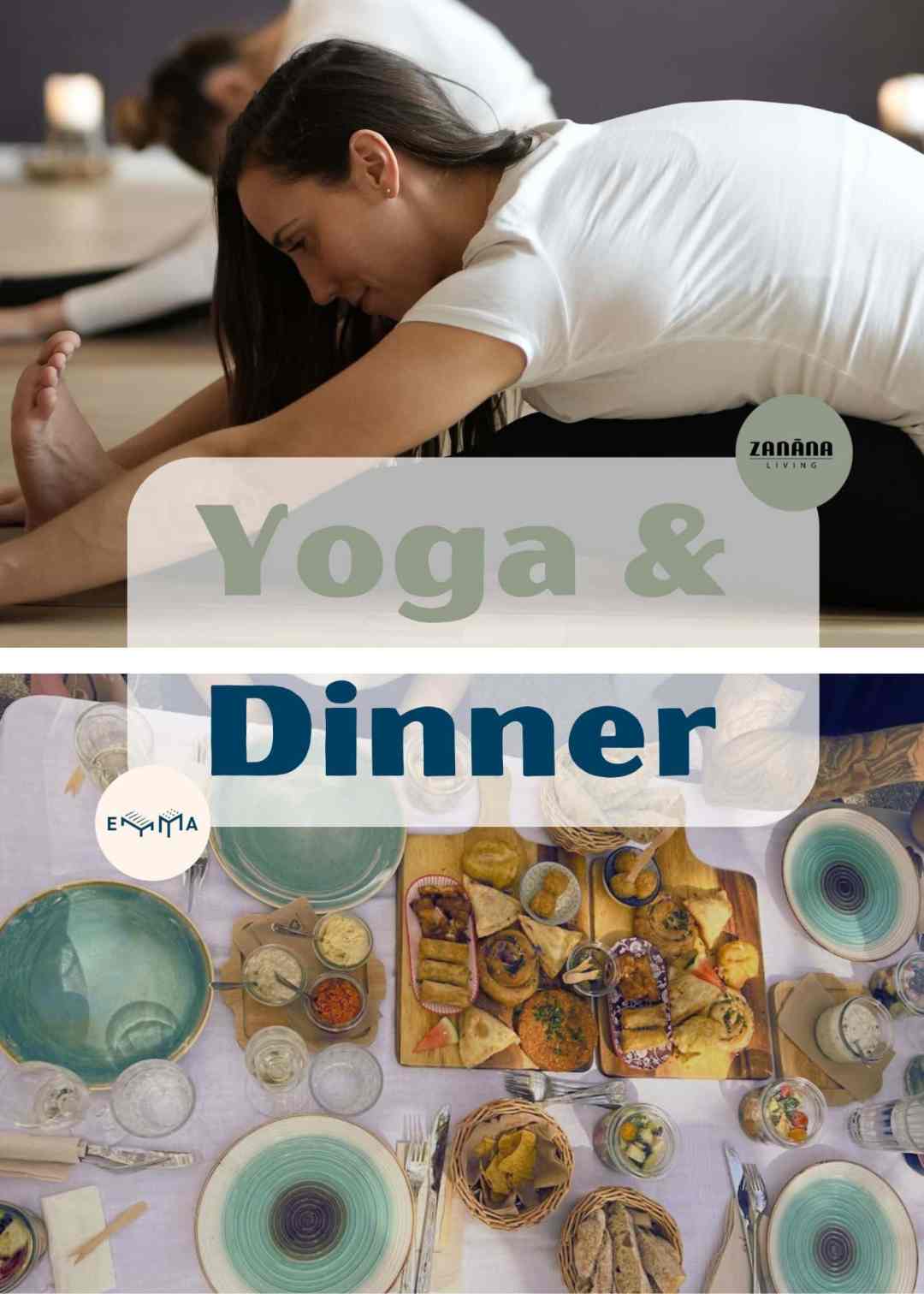 Yoga und Dinner