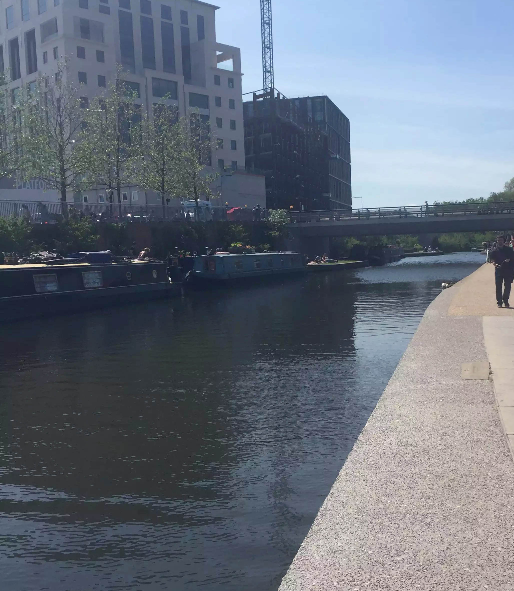 Regents Canal Sunshine Walk London