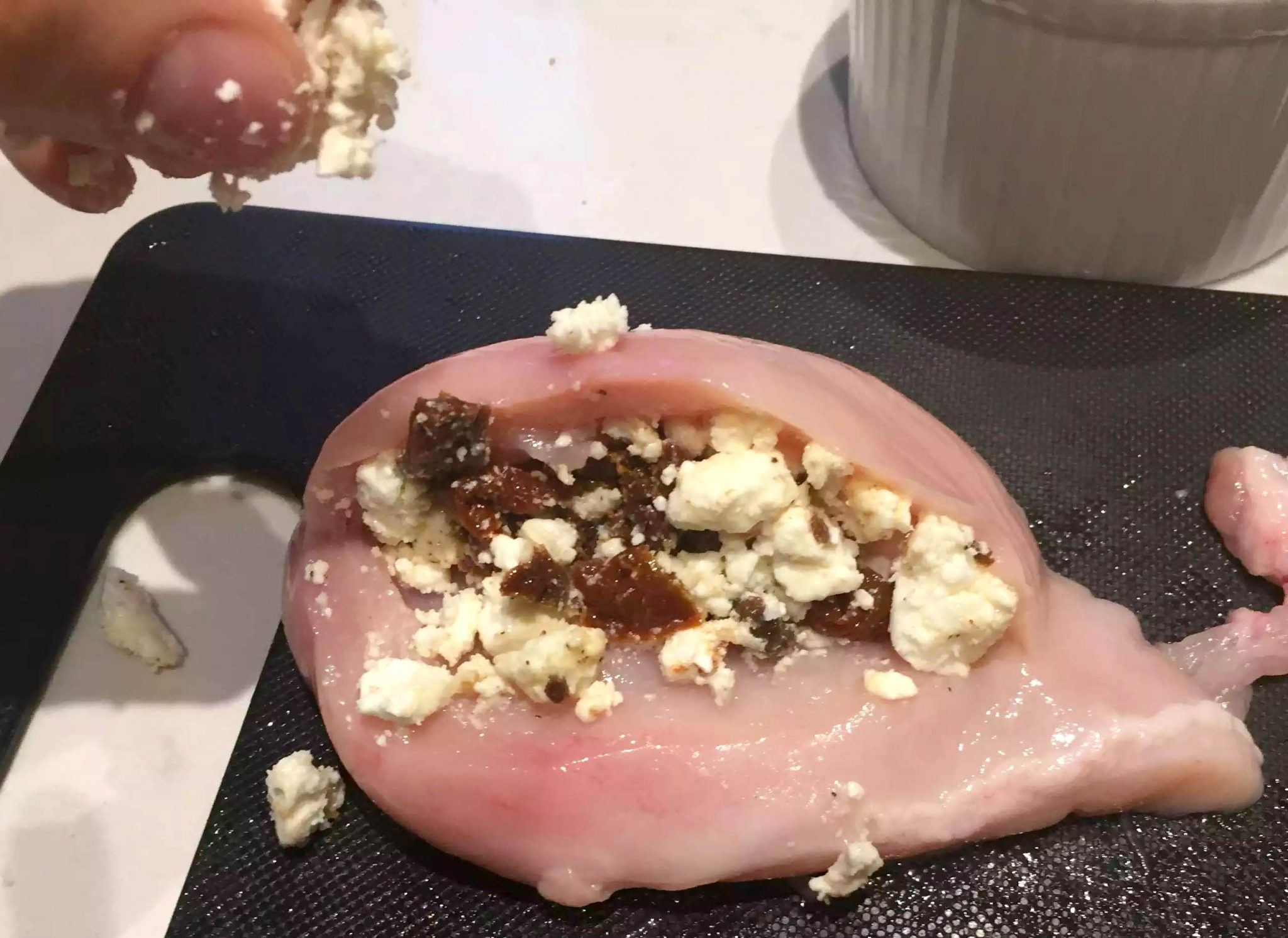 Feta Sundried Tomato Stuffed Chicken Recipe Prosciutto