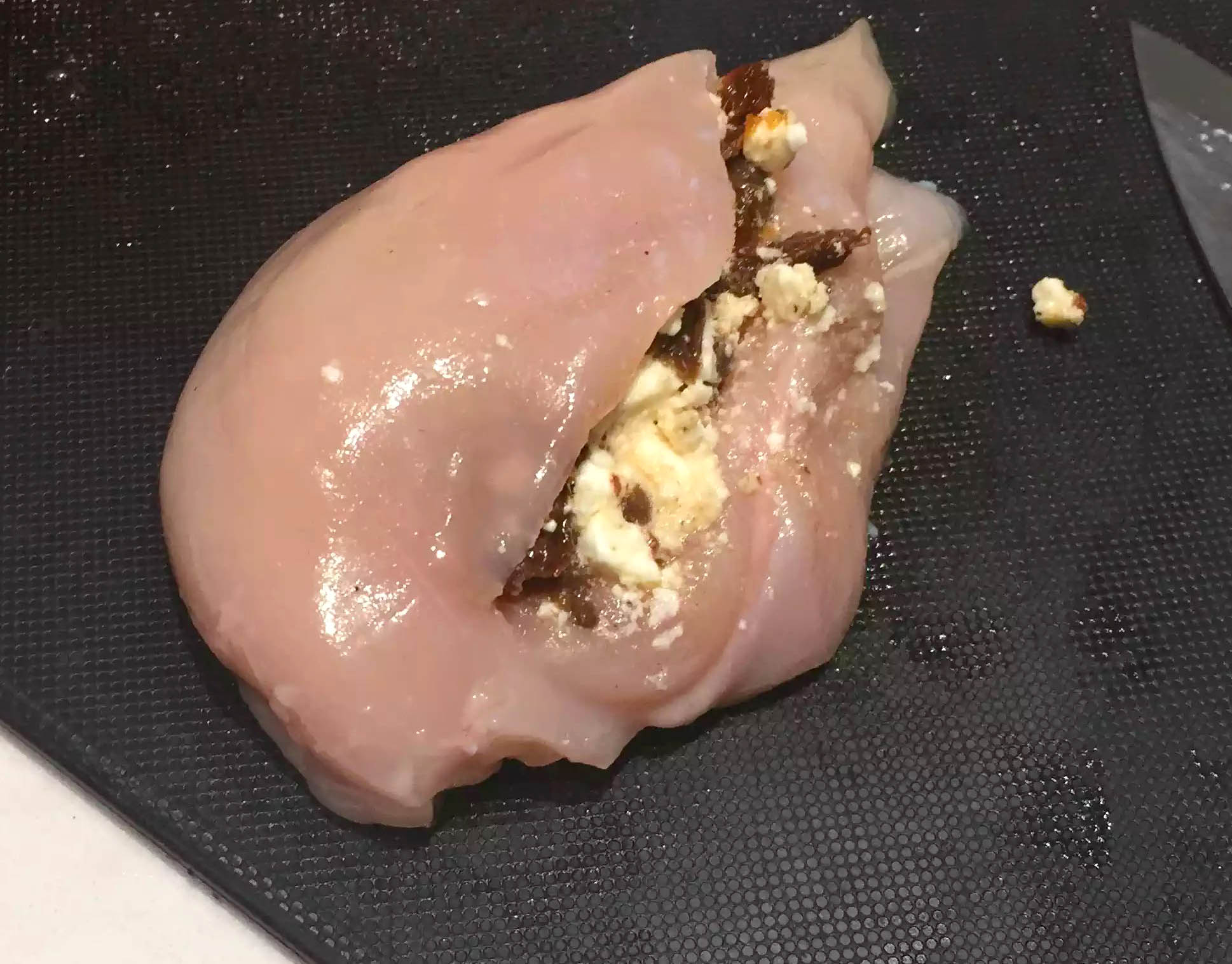 Feta Sundried Tomato Stuffed Chicken Recipe Prosciutto