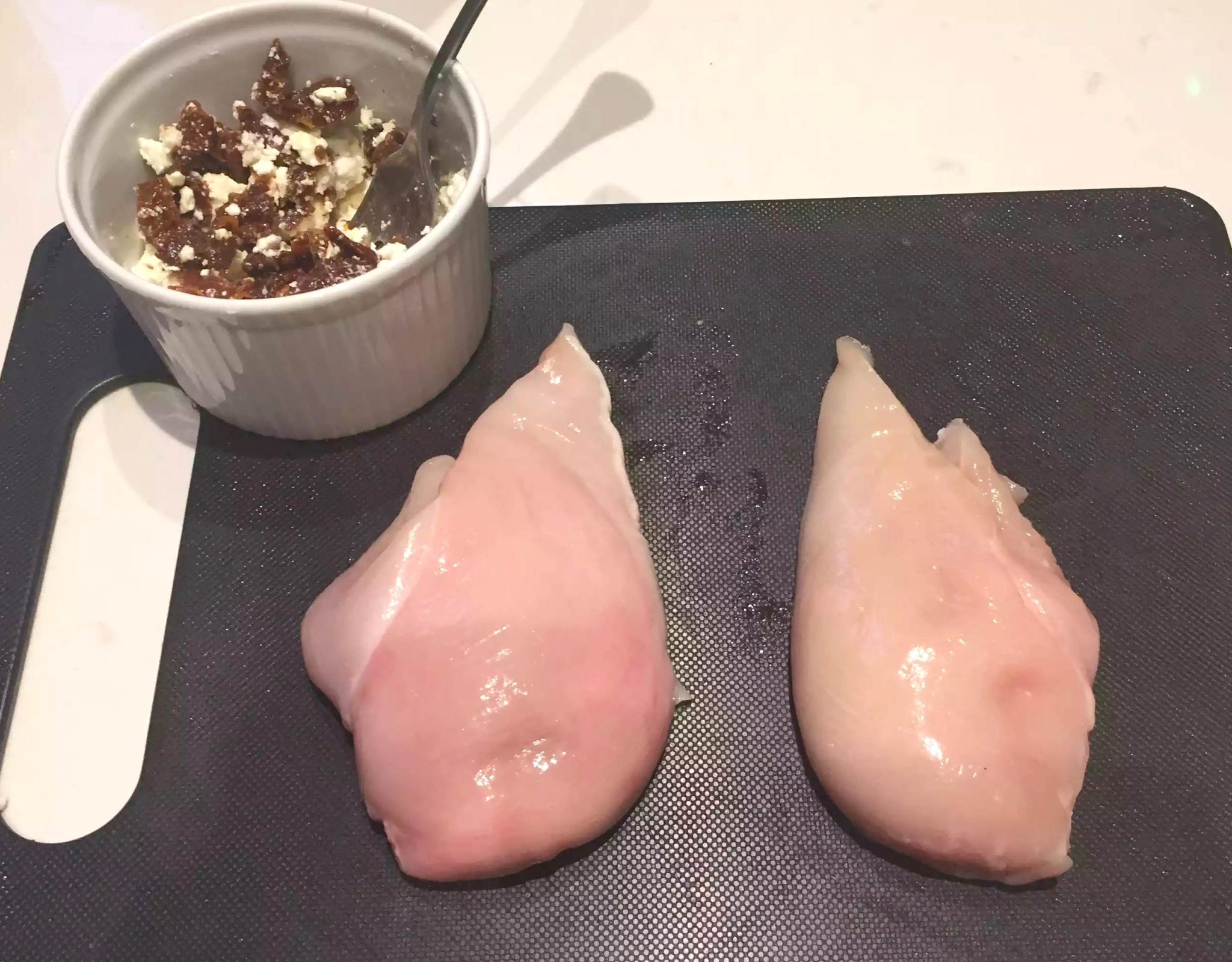 Feta Sundried Tomato Stuffed Chicken Recipe Prosciutto