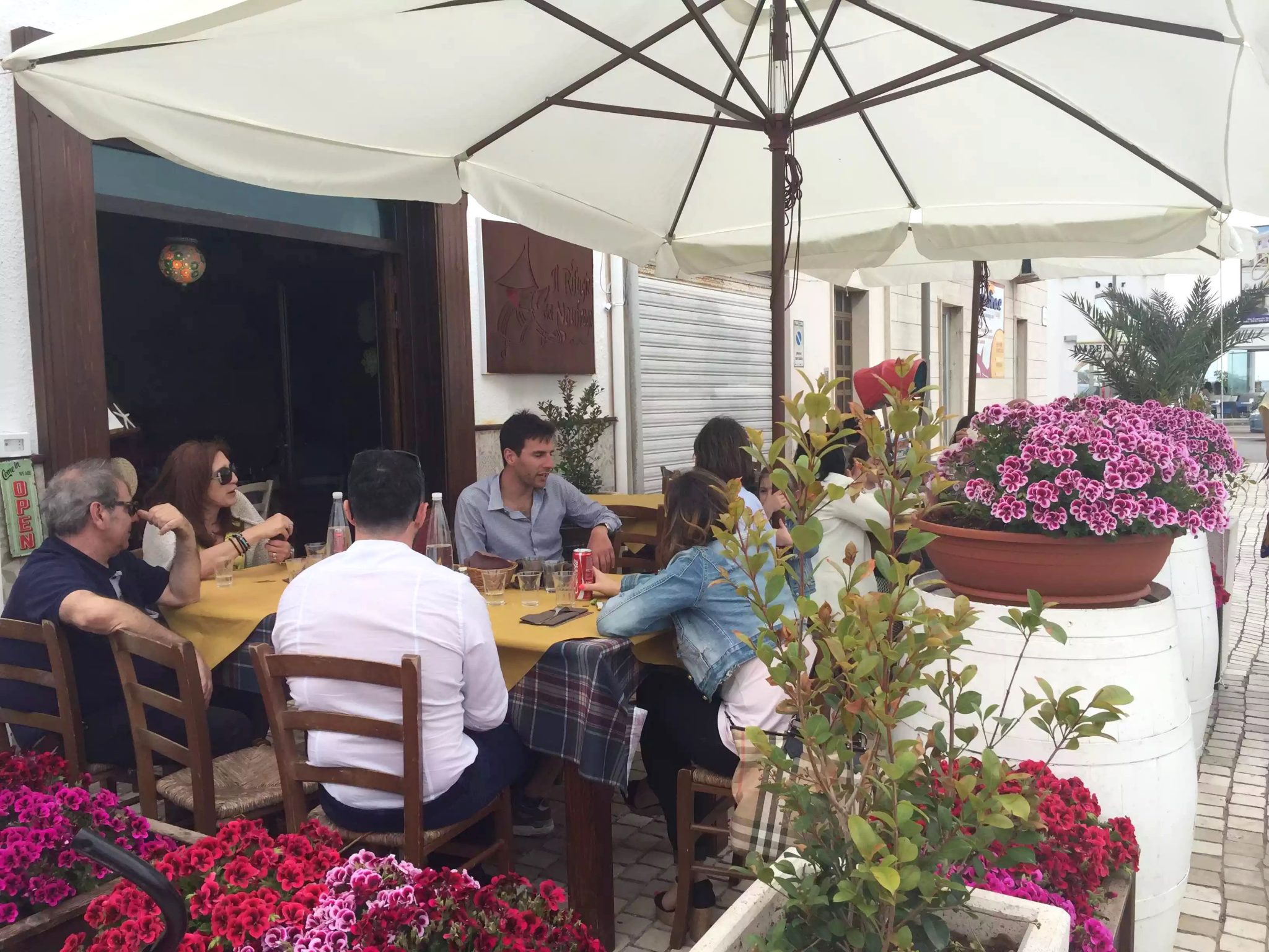 Puglia Italy Porto Cesaro il rifugio di naufrago Marina