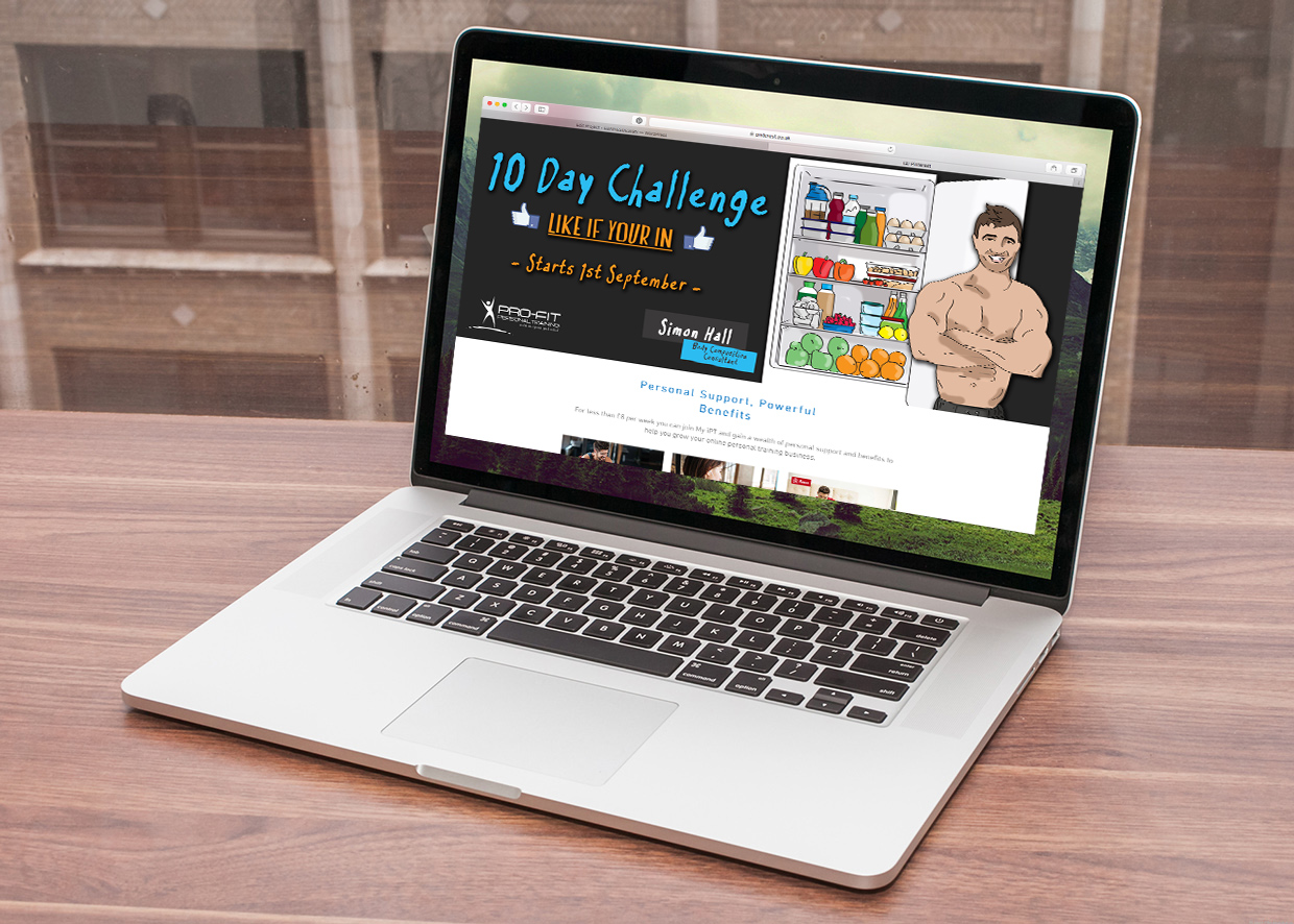 Personal Training site content