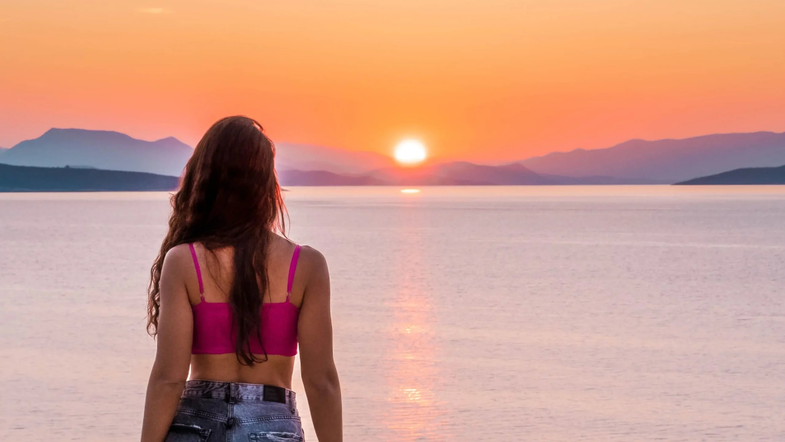 CAPE LEFKADA Greece sunset