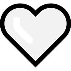 White Heart Emoji 🤍 240_X_240_png