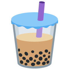 Joypixels organizes keyboard within the objects category. Bubble Tea Emoji ð§