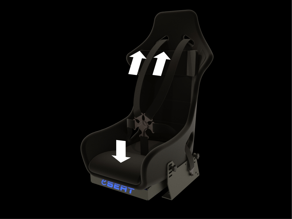 eSeat+ combined eSeat and eBelt for PC and console