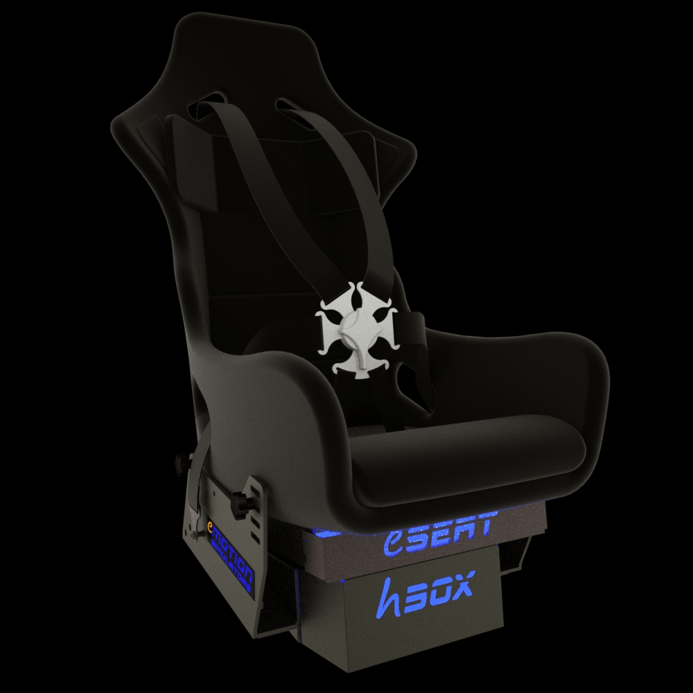 hBox seat heave motion platform for PC and console