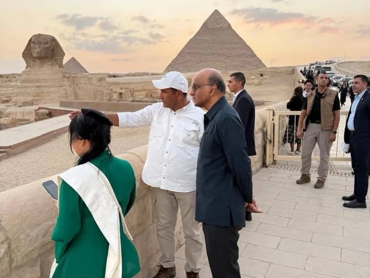 The President of Singapore and His Wife Visit Egypt: A Historic Diplomatic Journey 6 img 6943