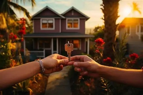 Getting the keys to a first home