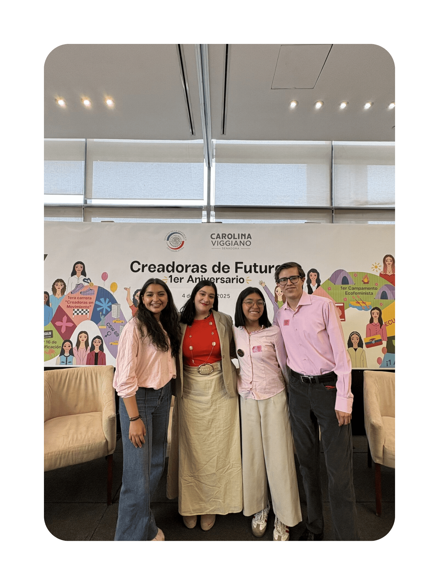 EmpowerShe en Aniversario de Creadoras del Futuro en el Senado de la República - Noviembre 2025