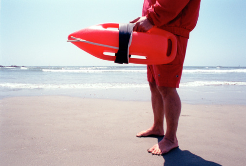 Lifeguard on Beach