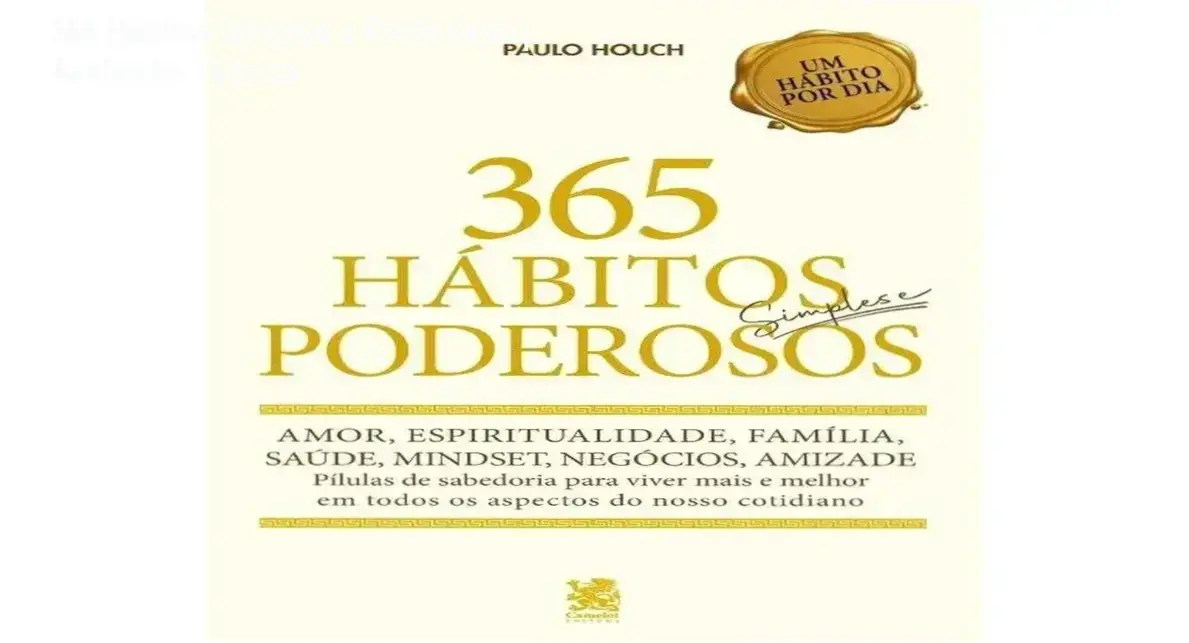 Capa do ebook 365 Hábitos Simples e Poderosos para transformação pessoal