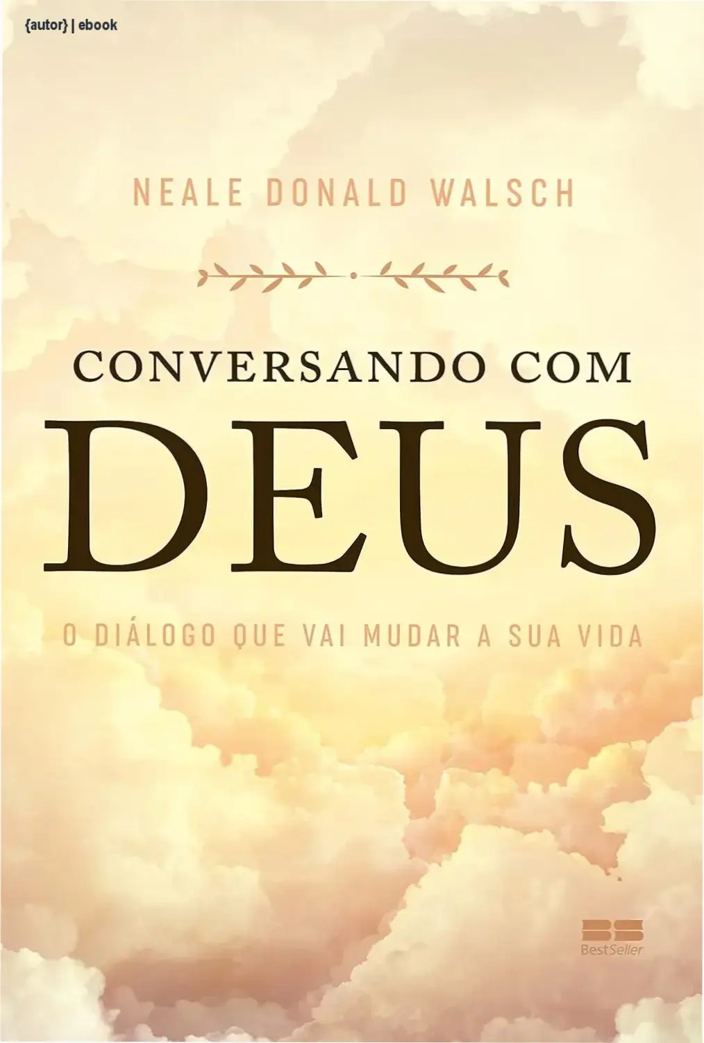 Capa do livro Conversando com Deus em edição portuguesa