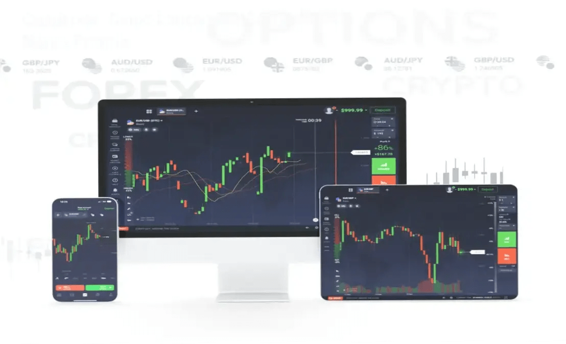 Interface da plataforma Quadcode Brokerage Solution demonstrando os bastidores de uma corretora White Label
