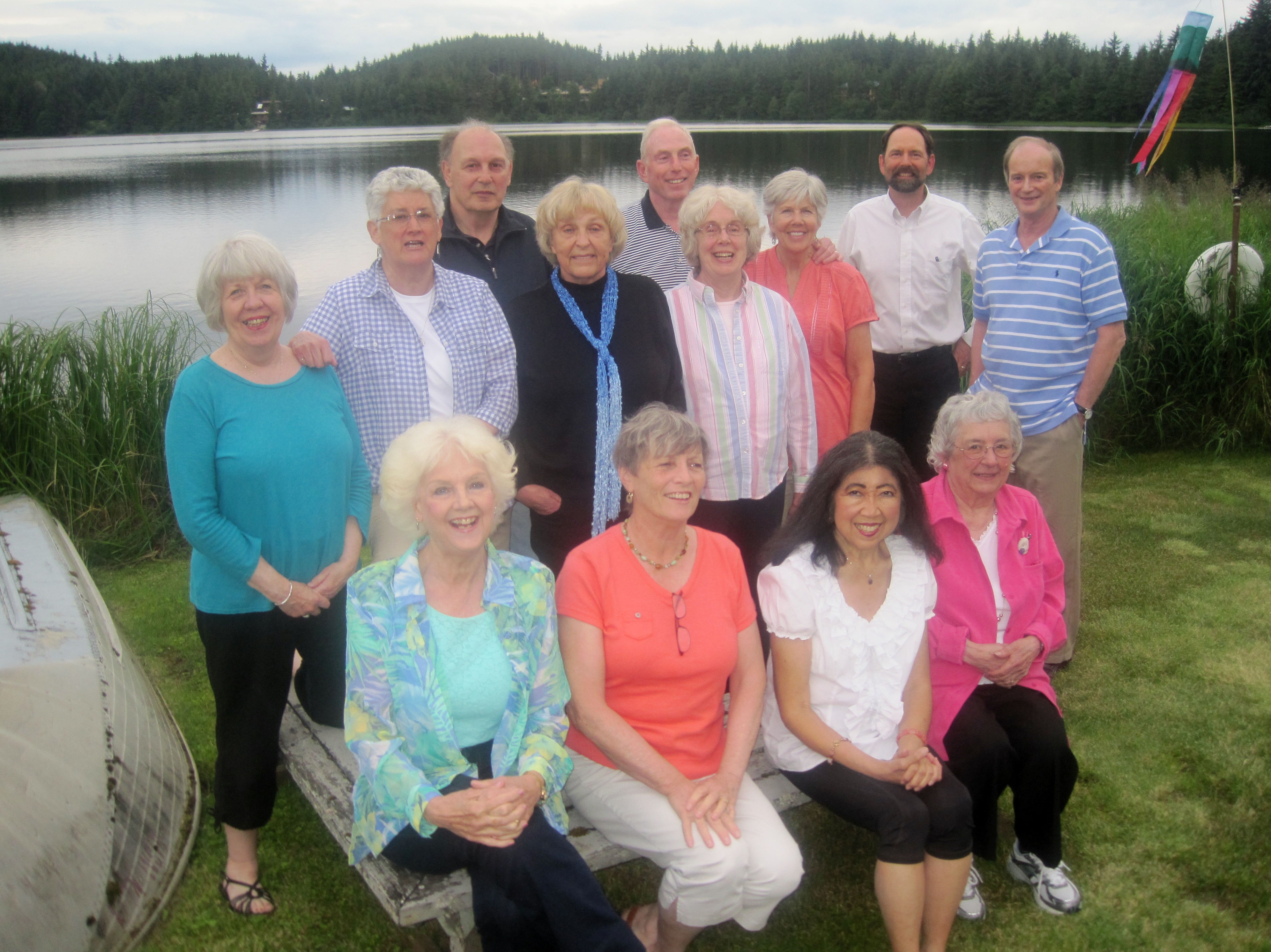 Back Row, Left to Right: Andy Pekovich, Roger Grummett, Karleen Grummett, Greg Chaney, Jim Triplette Middle Row, Left to Right: Margie Shackelford, Janie Homan, Dixie Belcher, Marsha Bennett Front Row, Left to Right: Janet Pekovich, Jackie Triplette, Betty Marriott, Marie Darlin