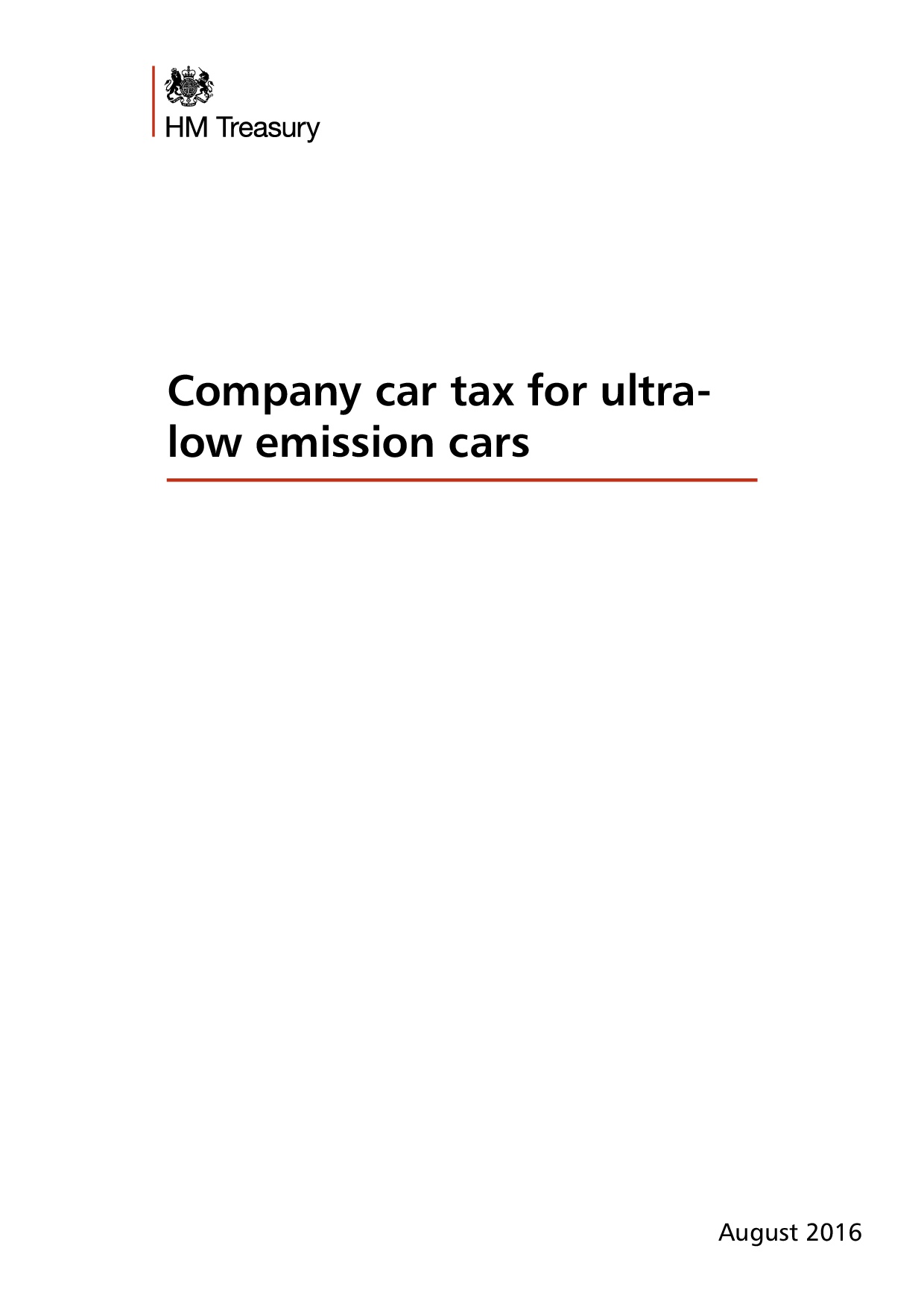 CONSULTATION UK Company car tax for ultralow emission cars EMSmastery